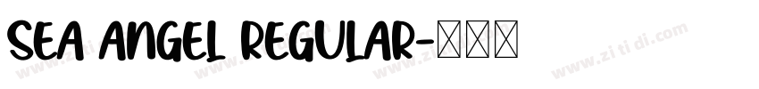 Sea Angel Regular字体转换